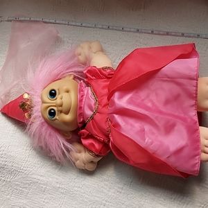 Russ Troll Kidz Penelope Pink Blue Eyed 15" Doll #2835  REDUCED SHIPPING